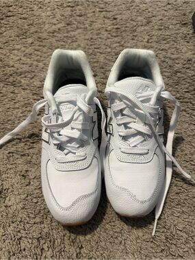 New Balance White Kids Sneakers